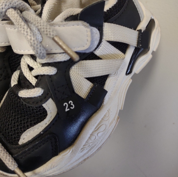 Boys Retro Fashion Sneakers Size 10.5 - Picture 3 of 7